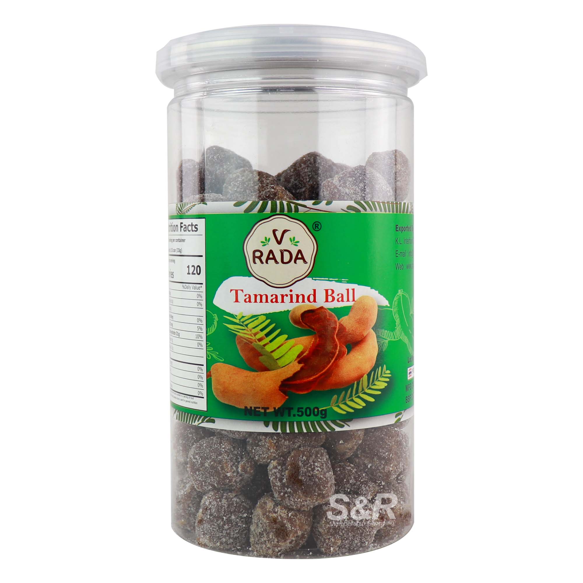 V Rada Tamarind Ball 500g V Rada Tamarind Ball 500g